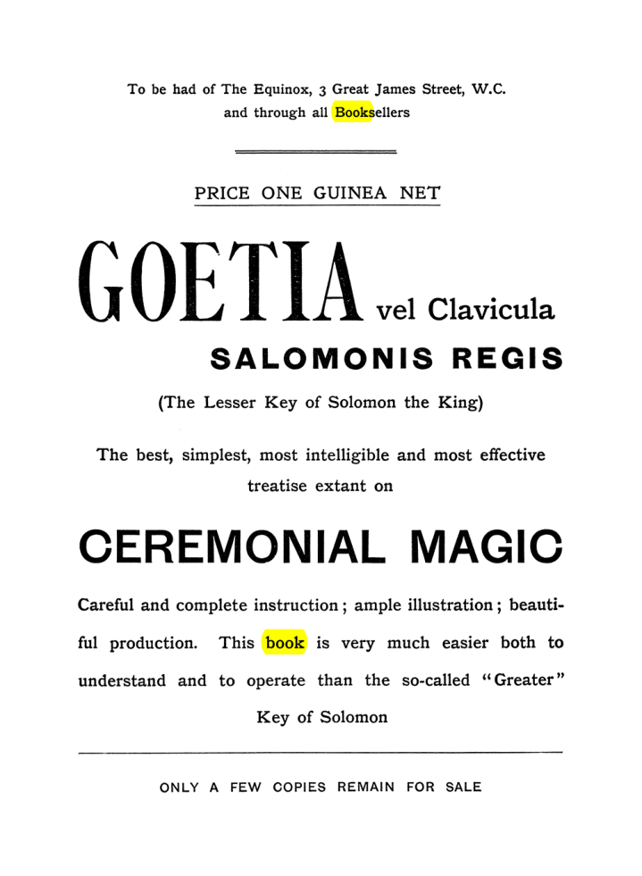 Original scan of The Equinox (Volume I, Number V), PDF page 311