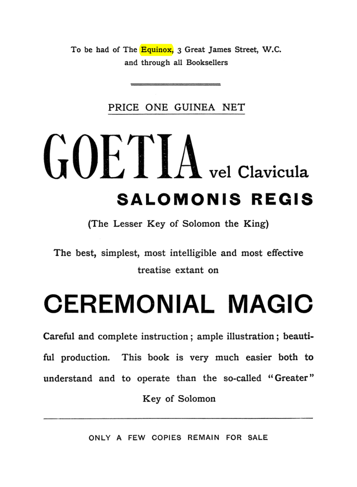 Original scan of The Equinox (Volume I, Number V), PDF page 311