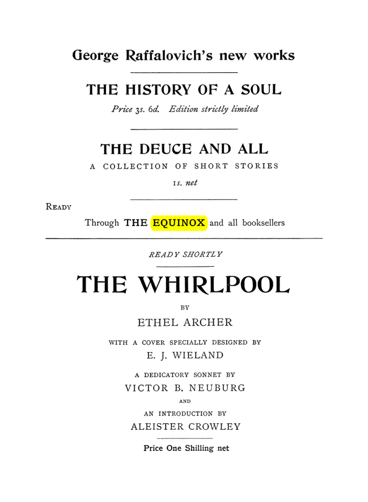 Original scan of The Equinox (Volume I, Number V), PDF page 314