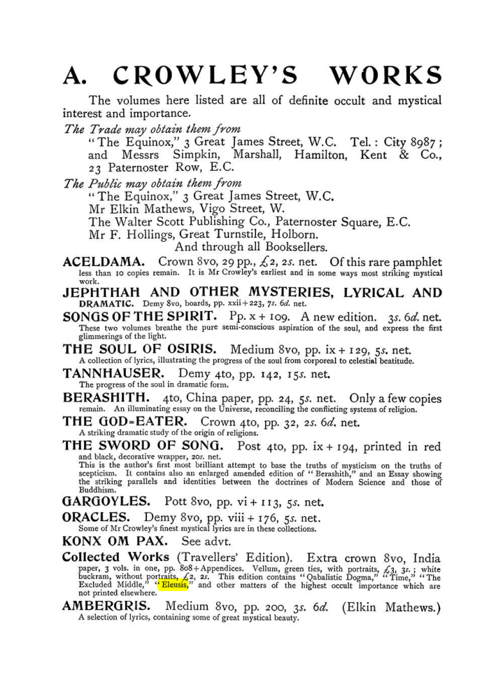 Original scan of The Equinox (Volume I, Number V), PDF page 316
