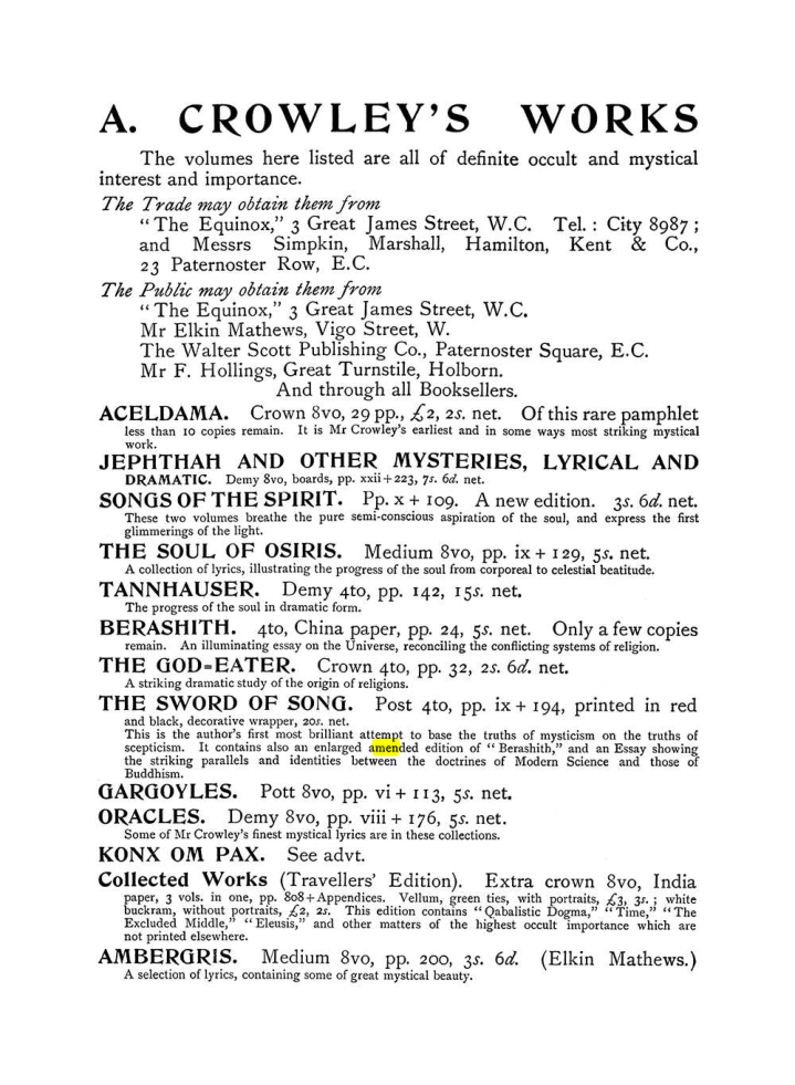 Original scan of The Equinox (Volume I, Number V), PDF page 316