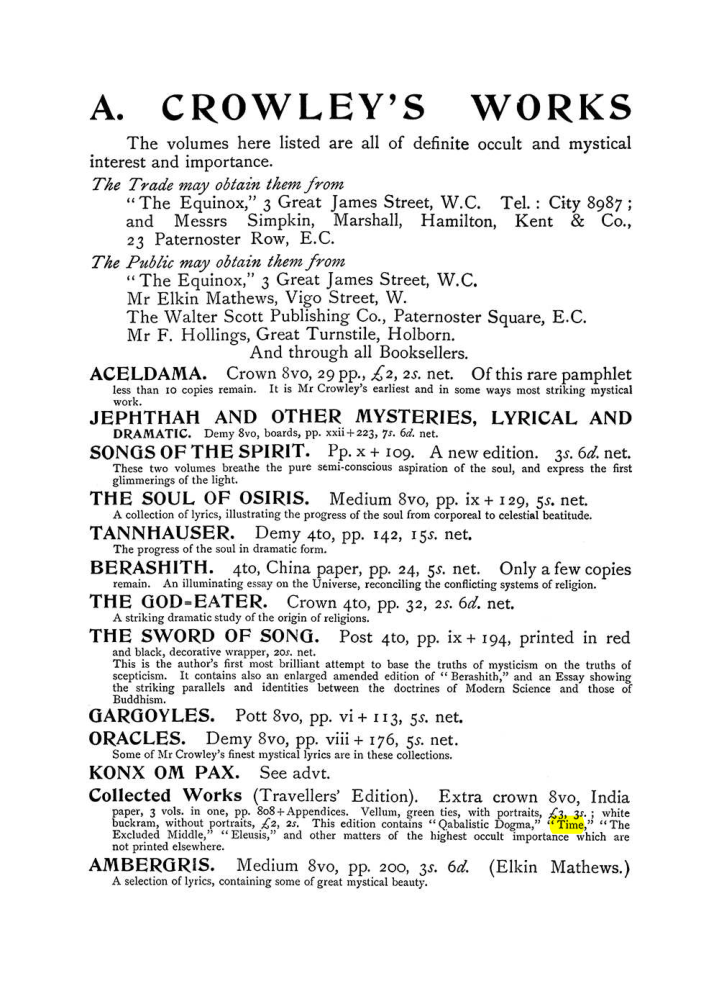 Original scan of The Equinox (Volume I, Number V), PDF page 316