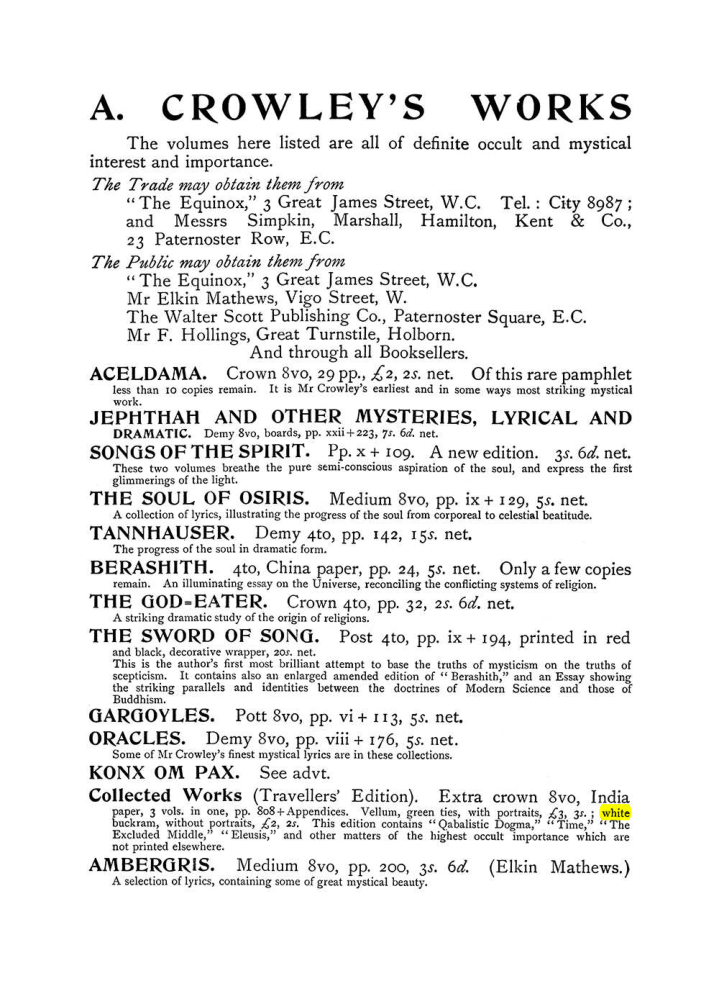 Original scan of The Equinox (Volume I, Number V), PDF page 316