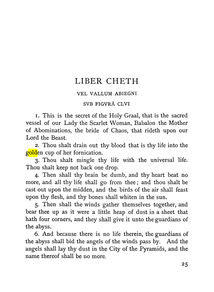 Original scan of The Equinox (Volume I, Number V), PDF page 33