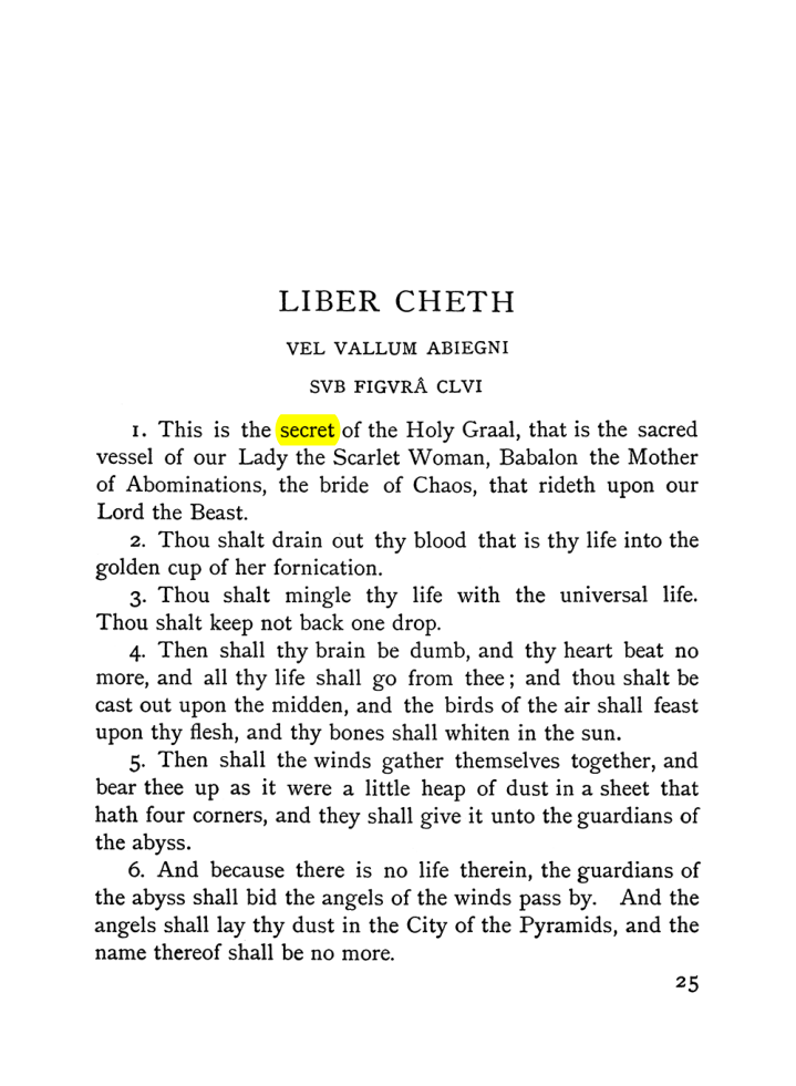 Original scan of The Equinox (Volume I, Number V), PDF page 33