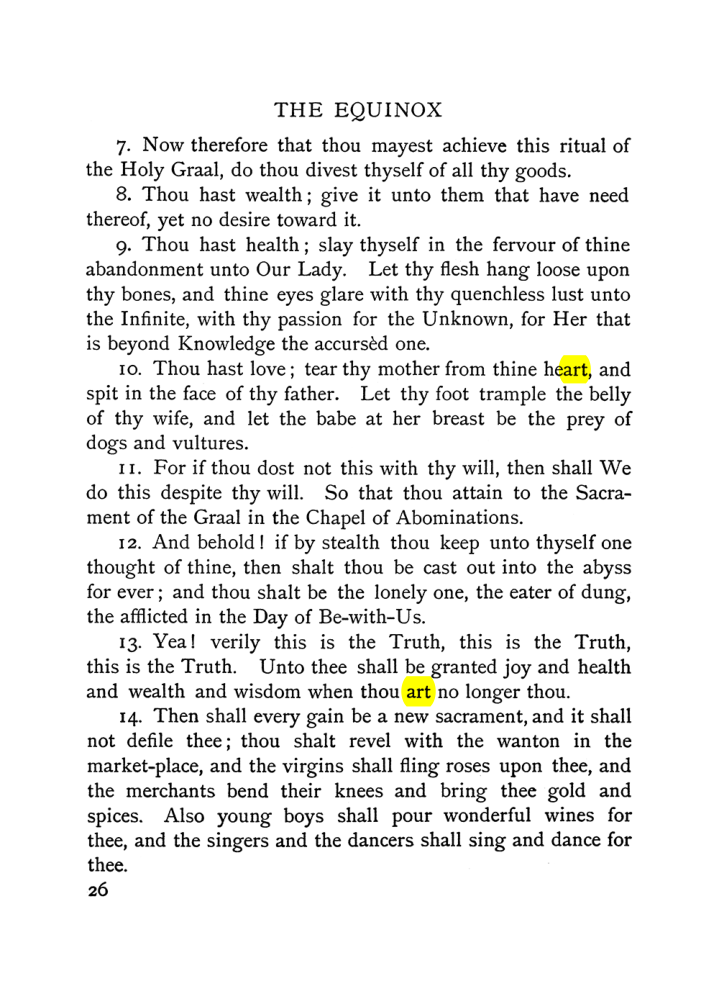 Original scan of The Equinox (Volume I, Number V), PDF page 34