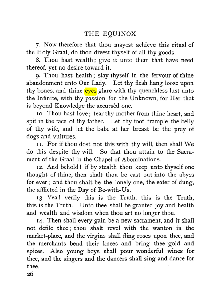 Original scan of The Equinox (Volume I, Number V), PDF page 34