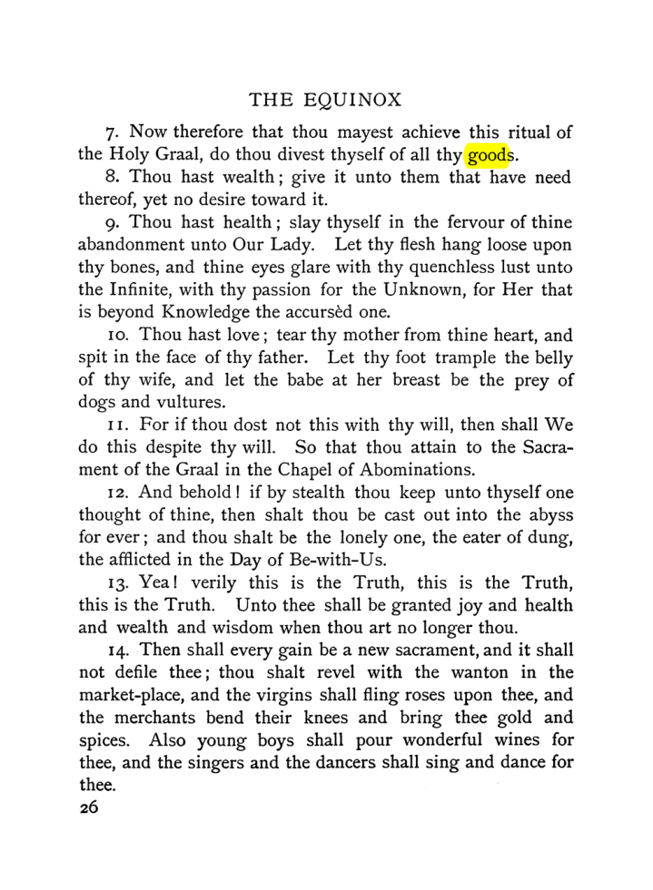Original scan of The Equinox (Volume I, Number V), PDF page 34