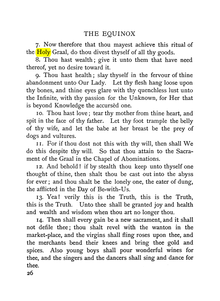 Original scan of The Equinox (Volume I, Number V), PDF page 34