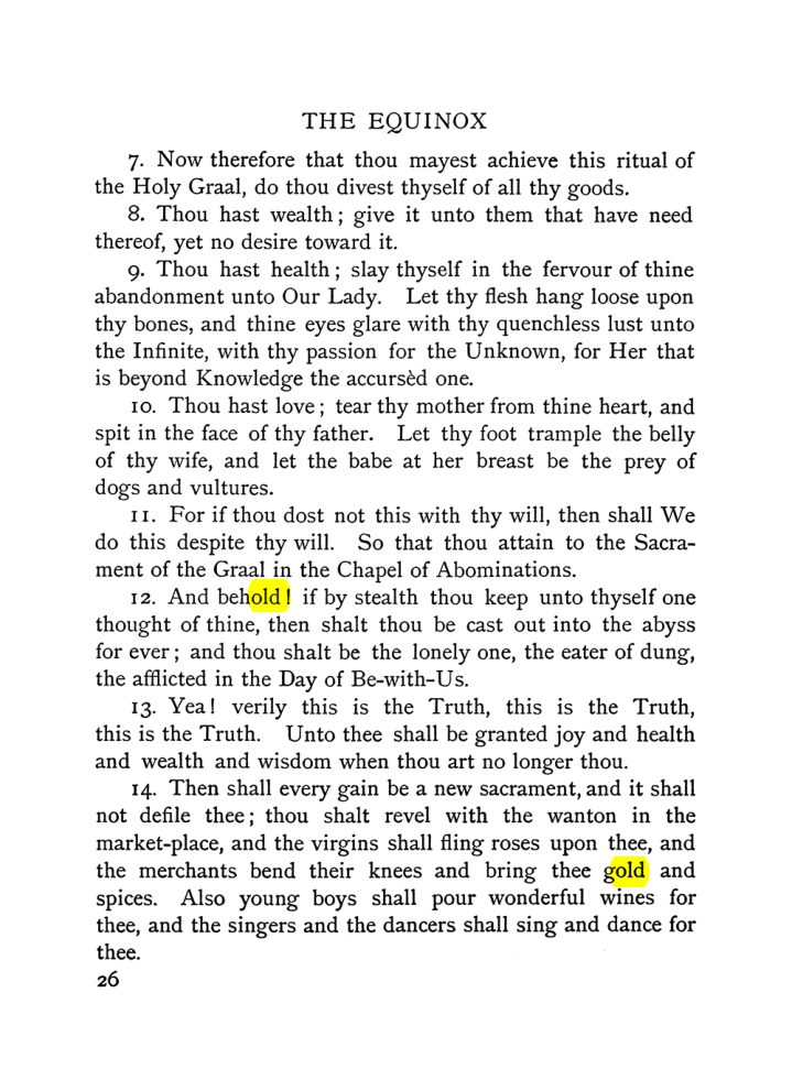 Original scan of The Equinox (Volume I, Number V), PDF page 34