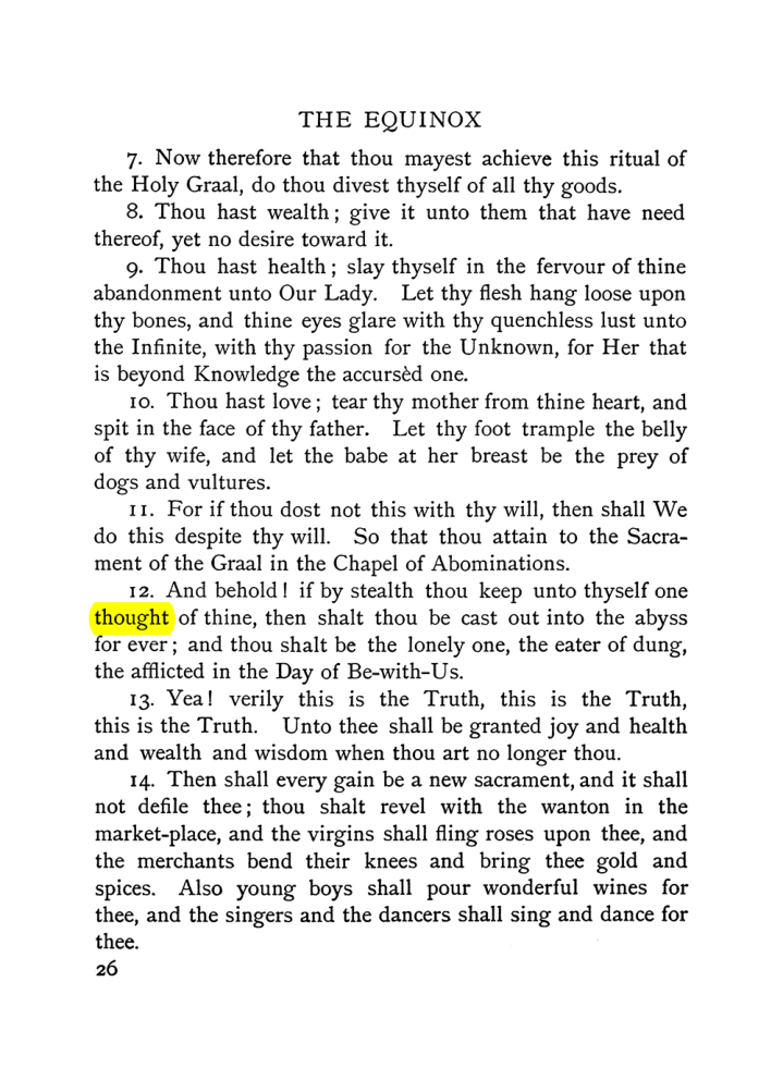 Original scan of The Equinox (Volume I, Number V), PDF page 34