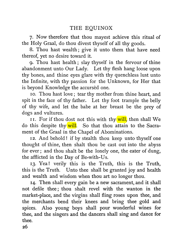 Original scan of The Equinox (Volume I, Number V), PDF page 34