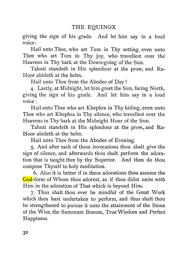 Original scan of The Equinox (Volume I, Number V), PDF page 40