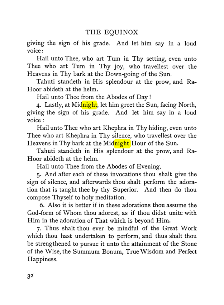 Original scan of The Equinox (Volume I, Number V), PDF page 40