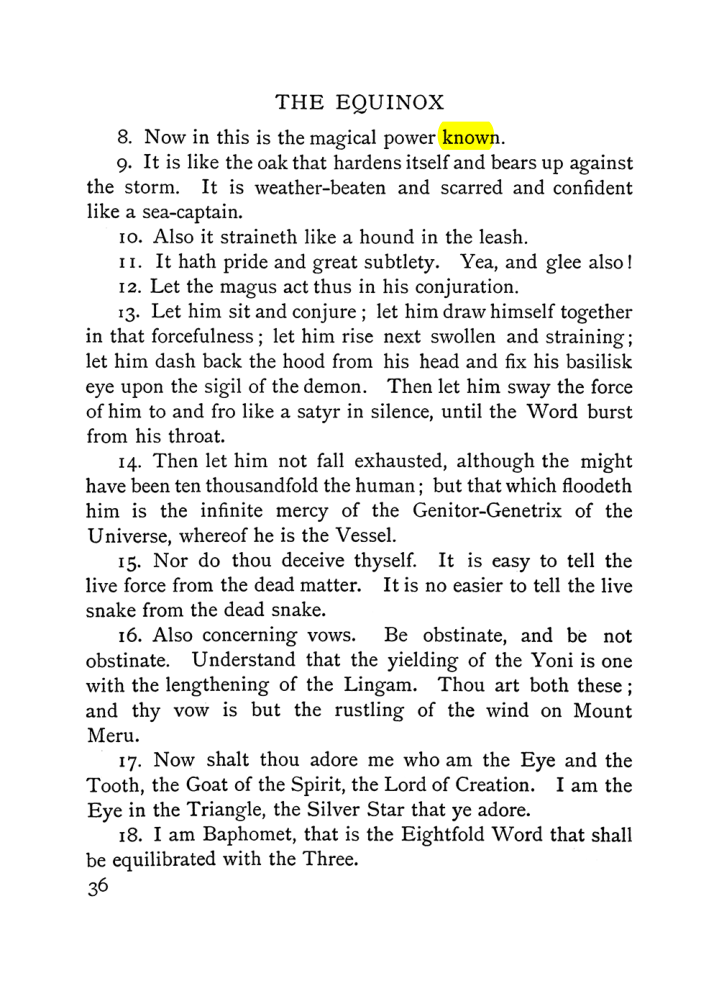Original scan of The Equinox (Volume I, Number V), PDF page 44