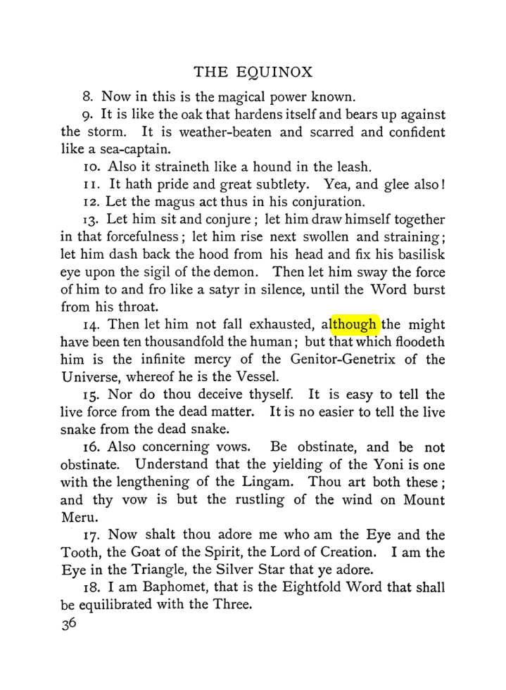 Original scan of The Equinox (Volume I, Number V), PDF page 44