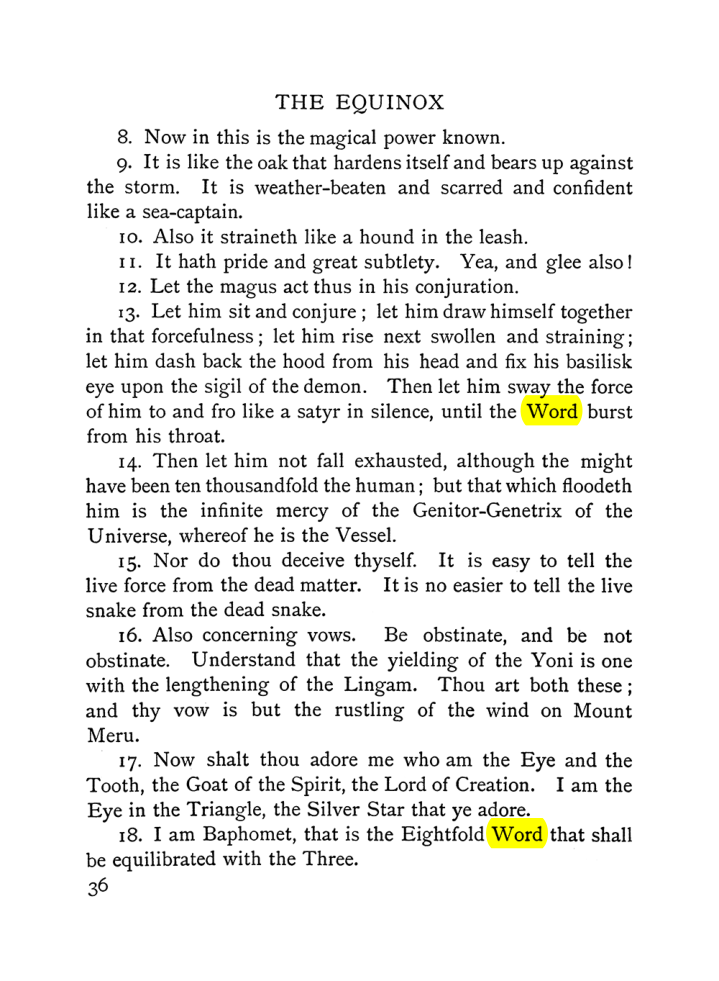 Original scan of The Equinox (Volume I, Number V), PDF page 44