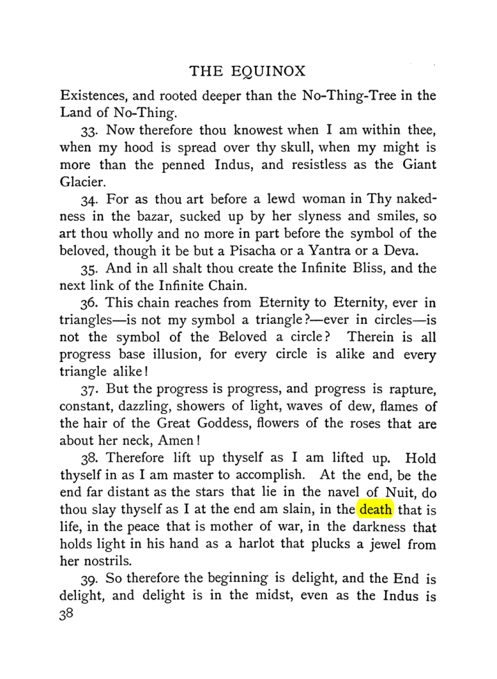 Original scan of The Equinox (Volume I, Number V), PDF page 46