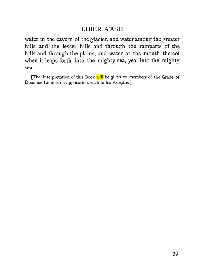 Original scan of The Equinox (Volume I, Number V), PDF page 47