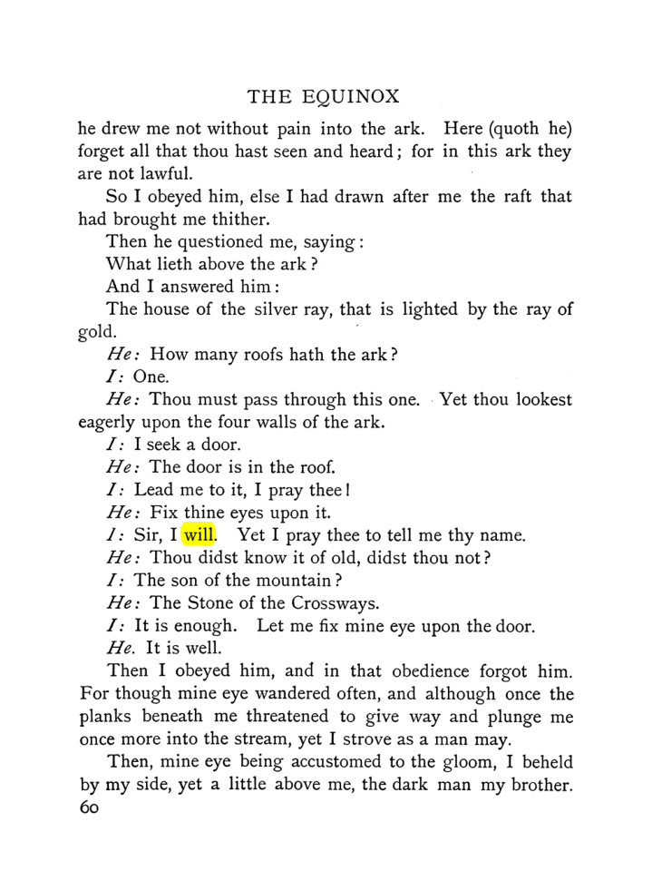 Original scan of The Equinox (Volume I, Number V), PDF page 68