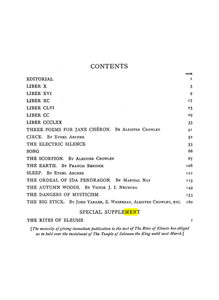 Original scan of The Equinox (Volume I, Number V), PDF page 7
