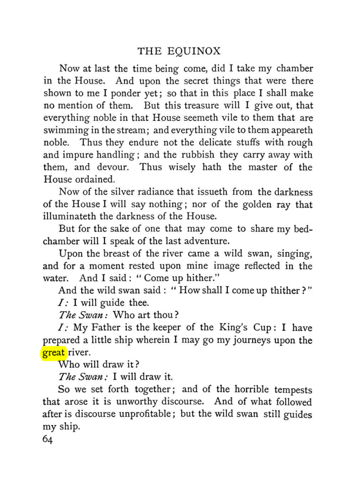Original scan of The Equinox (Volume I, Number V), PDF page 72