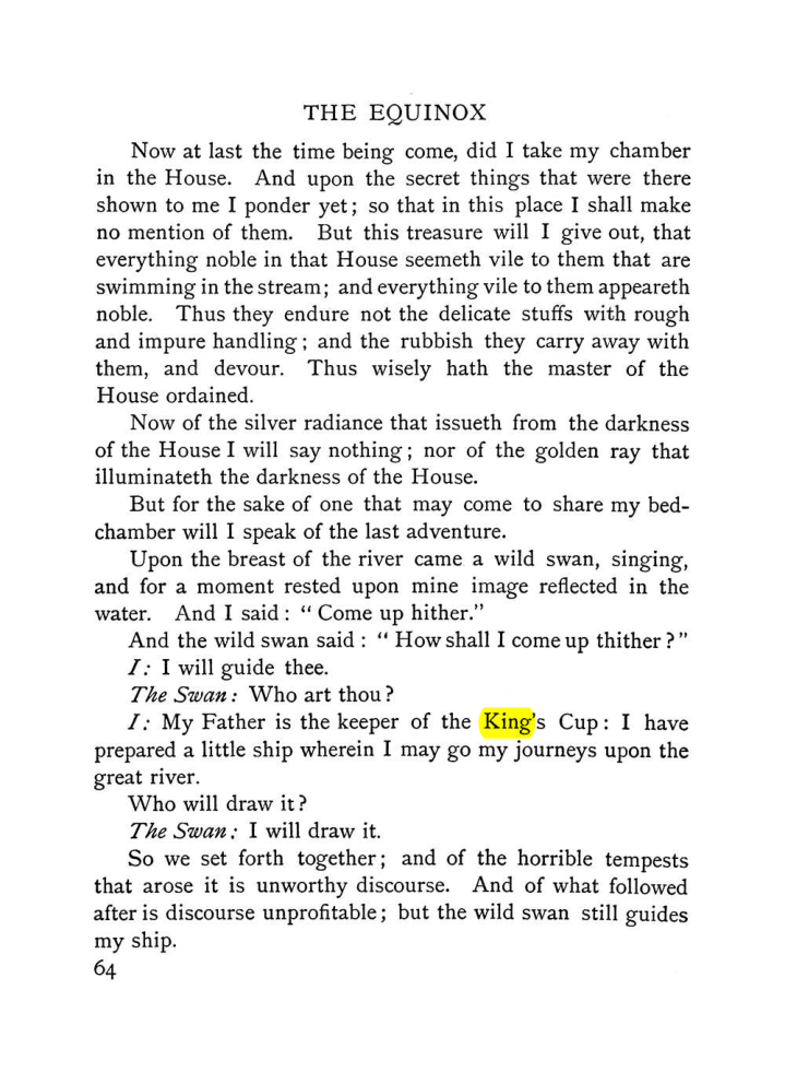 Original scan of The Equinox (Volume I, Number V), PDF page 72