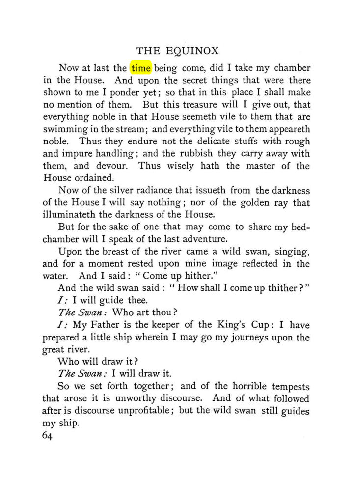 Original scan of The Equinox (Volume I, Number V), PDF page 72