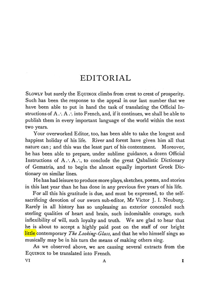 Original scan of The Equinox (Volume I, Number V), PDF page 9