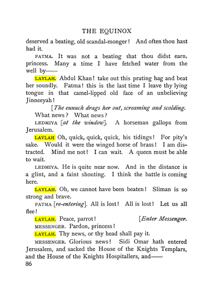 Original scan of The Equinox (Volume I, Number V), PDF page 94