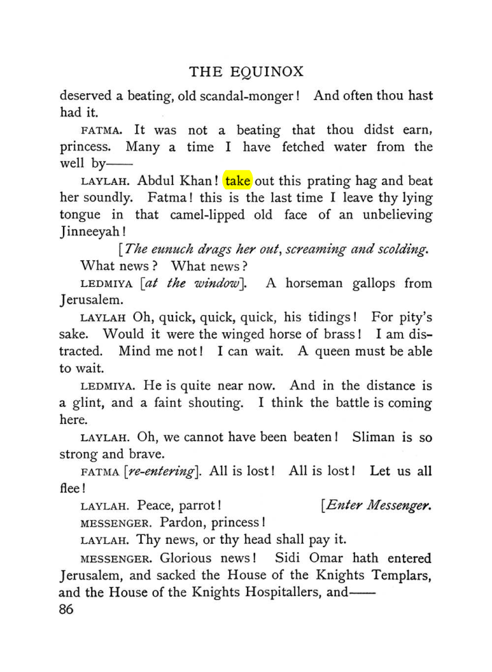 Original scan of The Equinox (Volume I, Number V), PDF page 94
