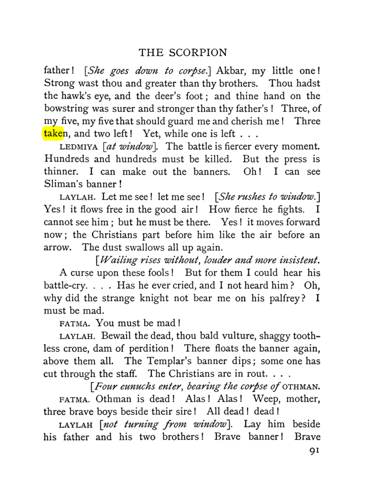 Original scan of The Equinox (Volume I, Number V), PDF page 99