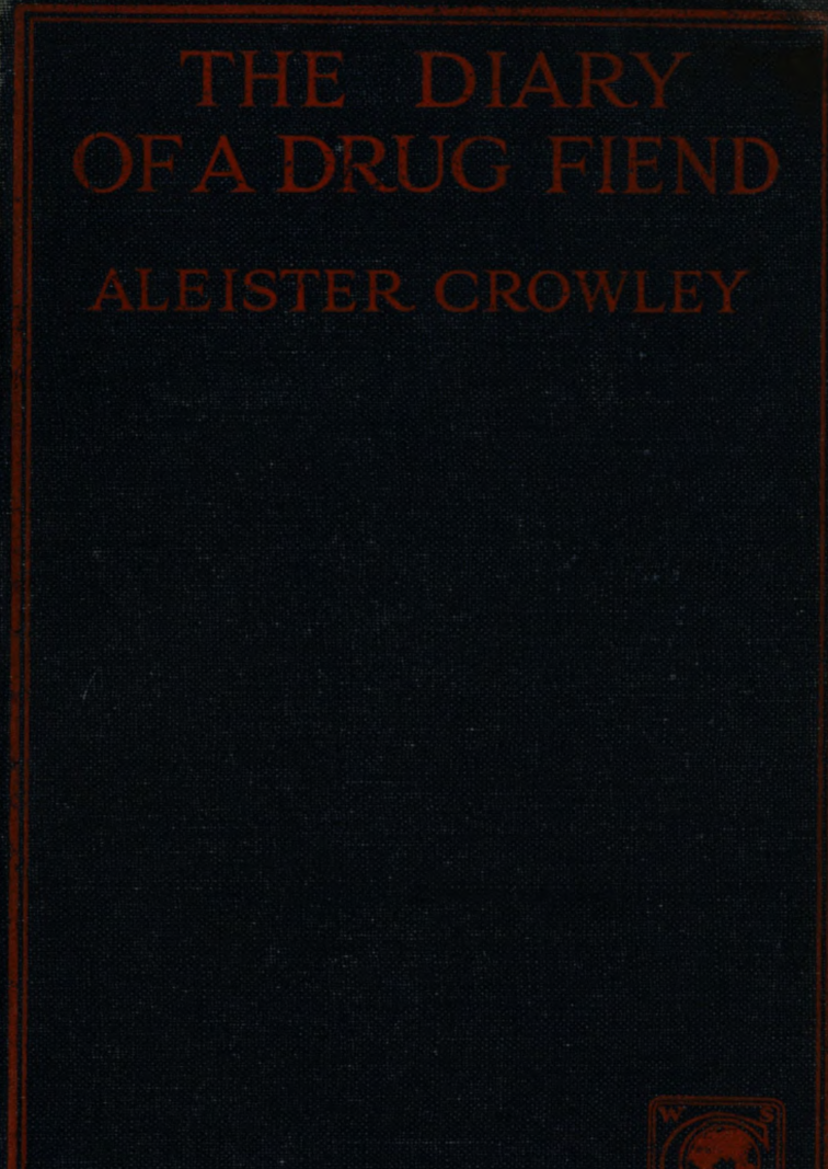 Original scan of Diary of a Drug Fiend, PDF page 1