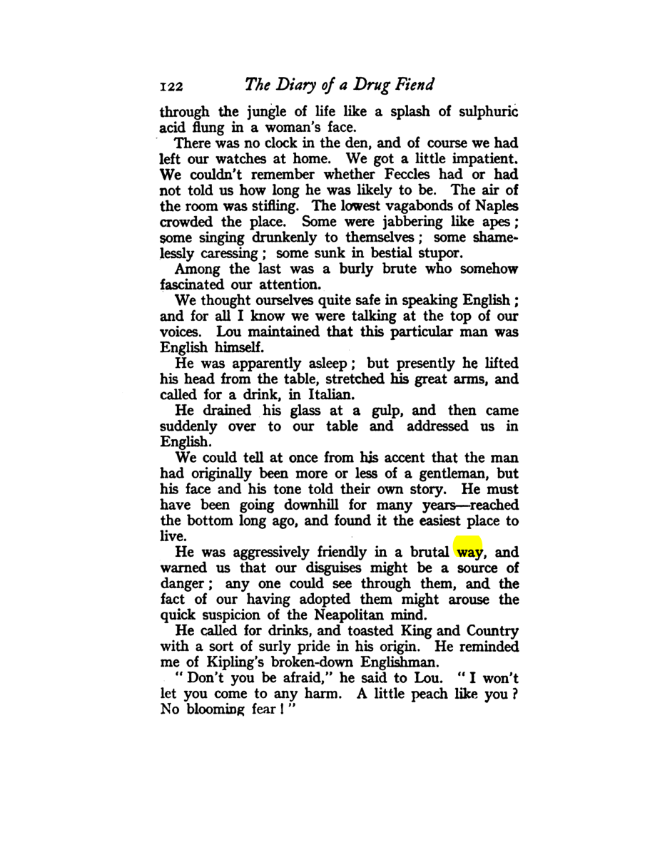Original scan of Diary of a Drug Fiend, PDF page 136