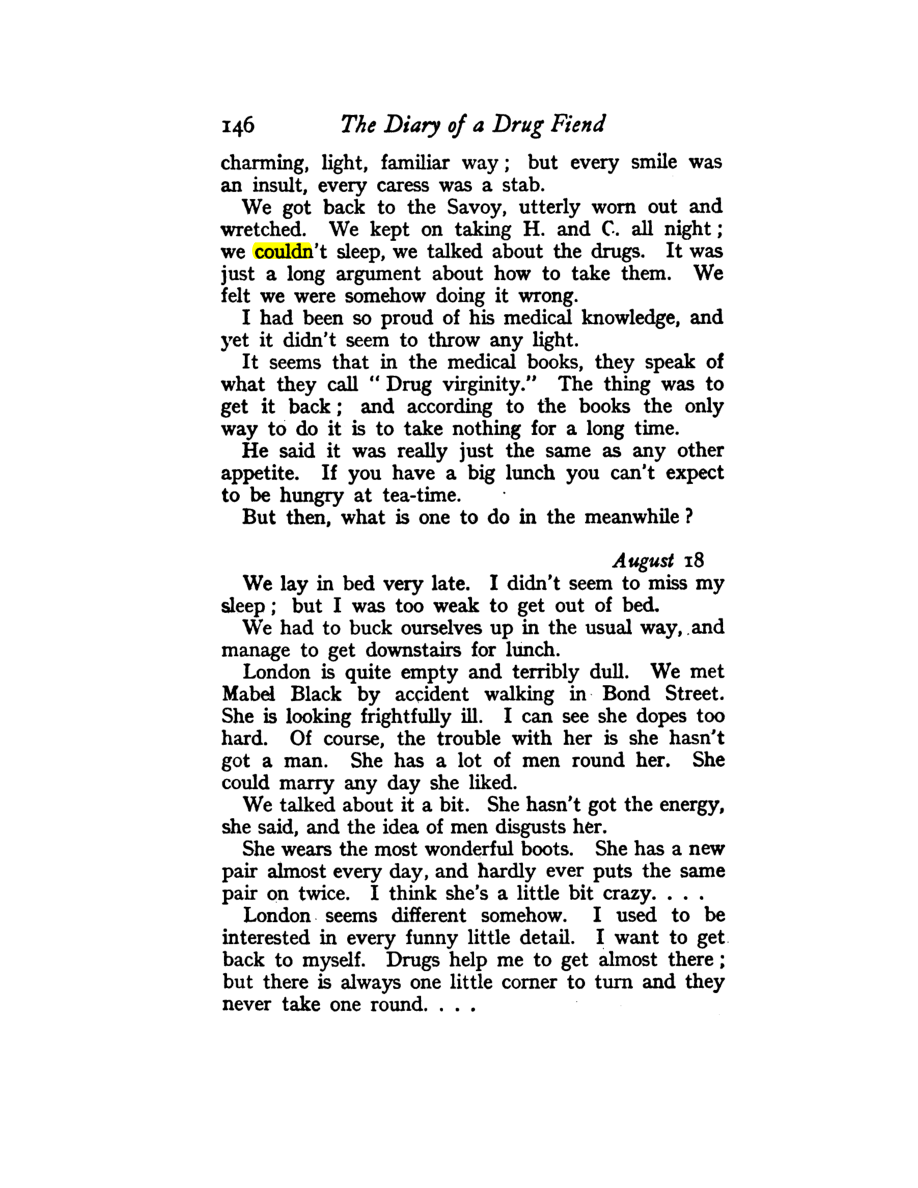 Original scan of Diary of a Drug Fiend, PDF page 160