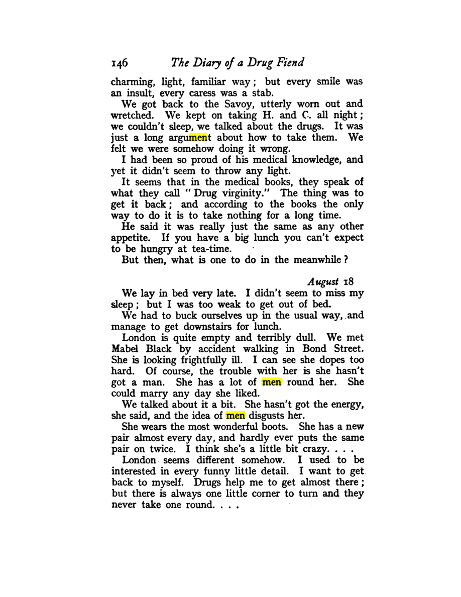 Original scan of Diary of a Drug Fiend, PDF page 160