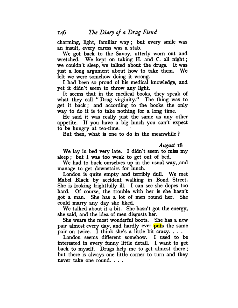 Original scan of Diary of a Drug Fiend, PDF page 160