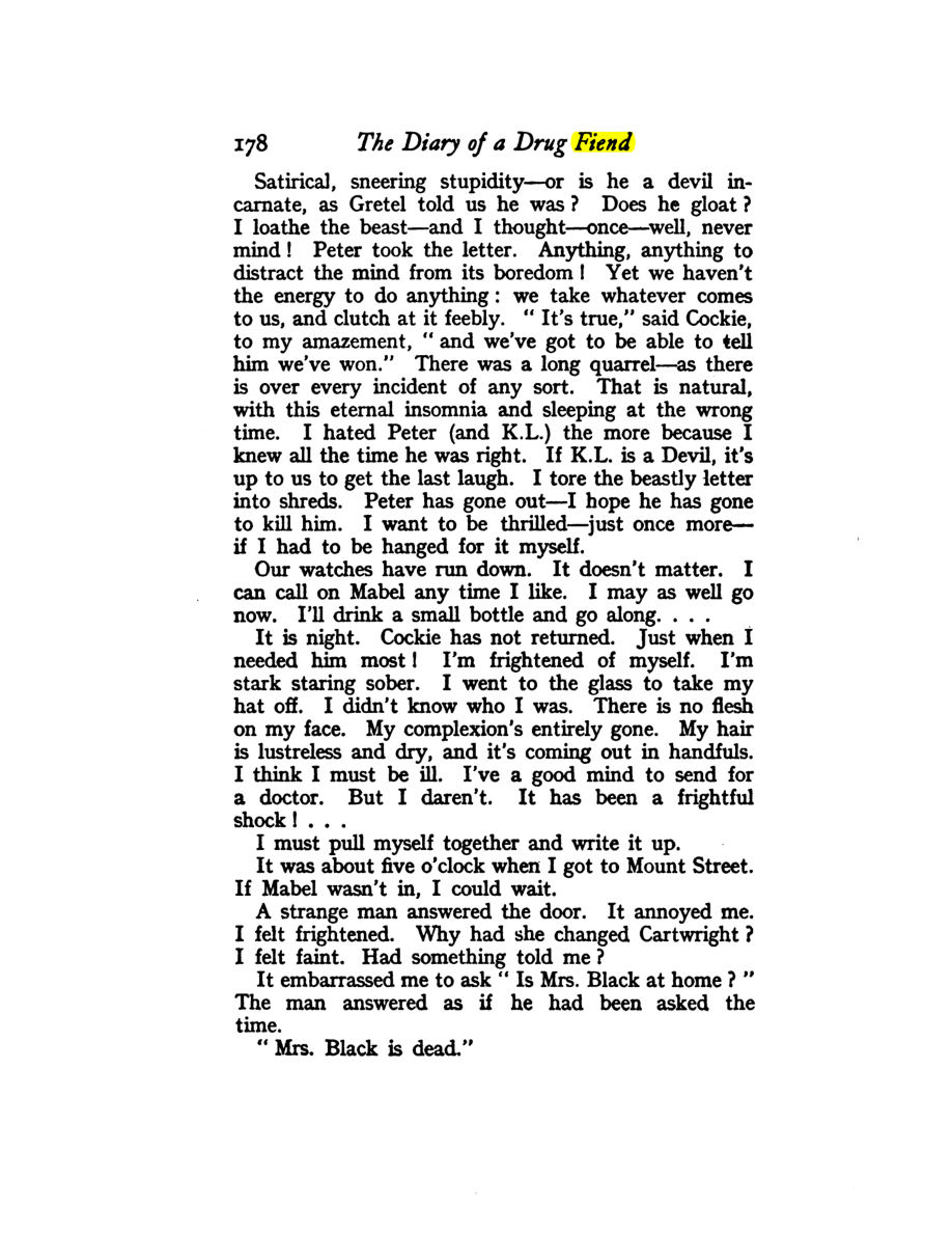 Original scan of Diary of a Drug Fiend, PDF page 192