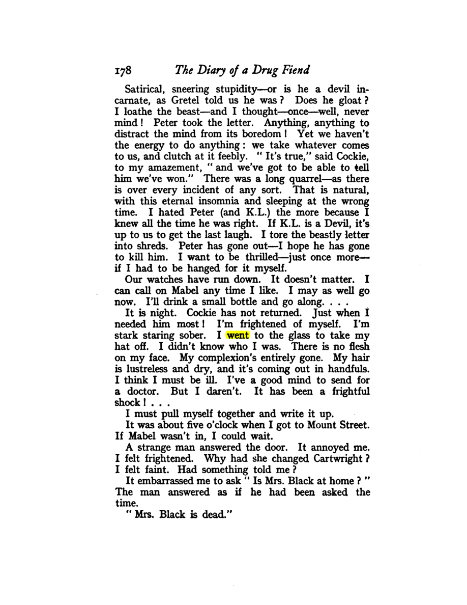Original scan of Diary of a Drug Fiend, PDF page 192