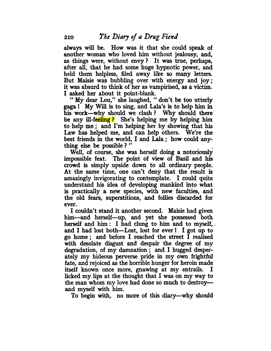 Original scan of Diary of a Drug Fiend, PDF page 224