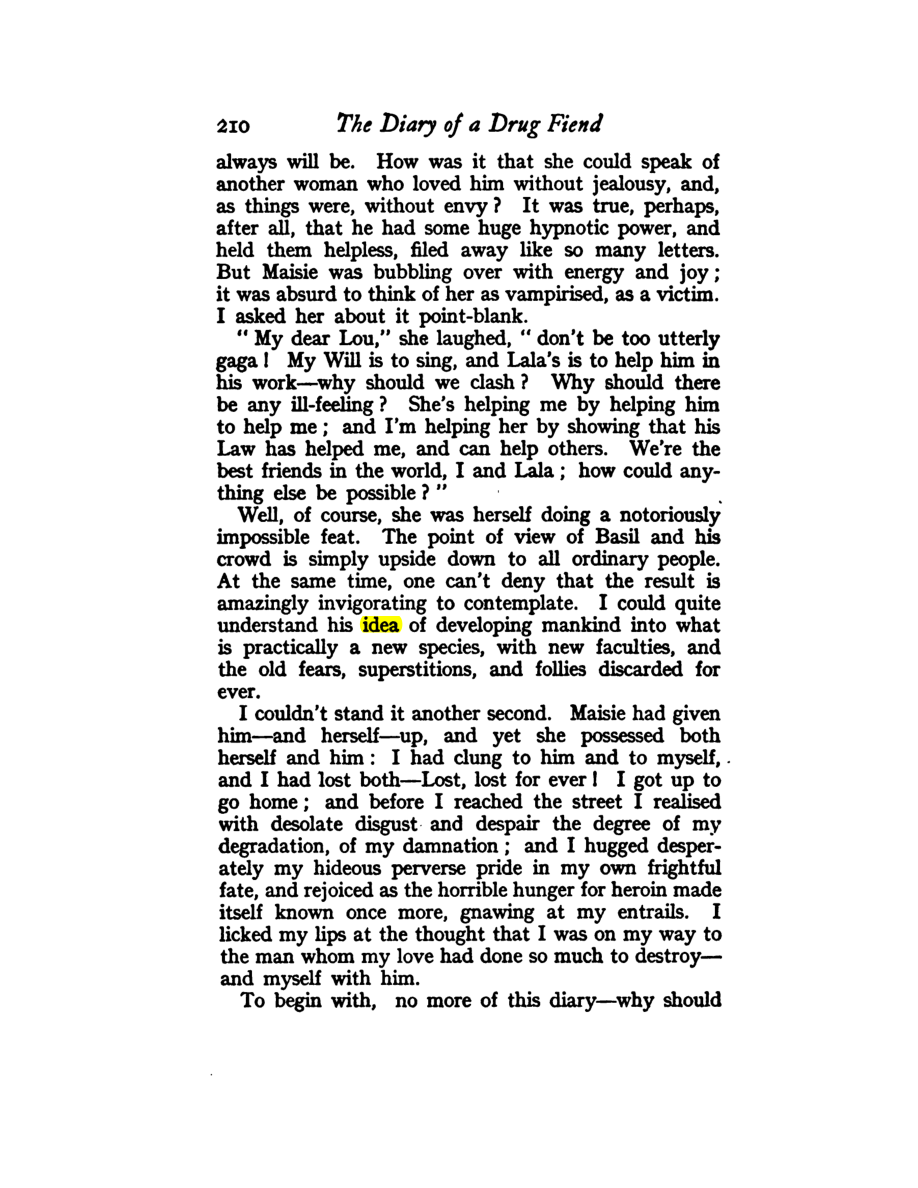 Original scan of Diary of a Drug Fiend, PDF page 224