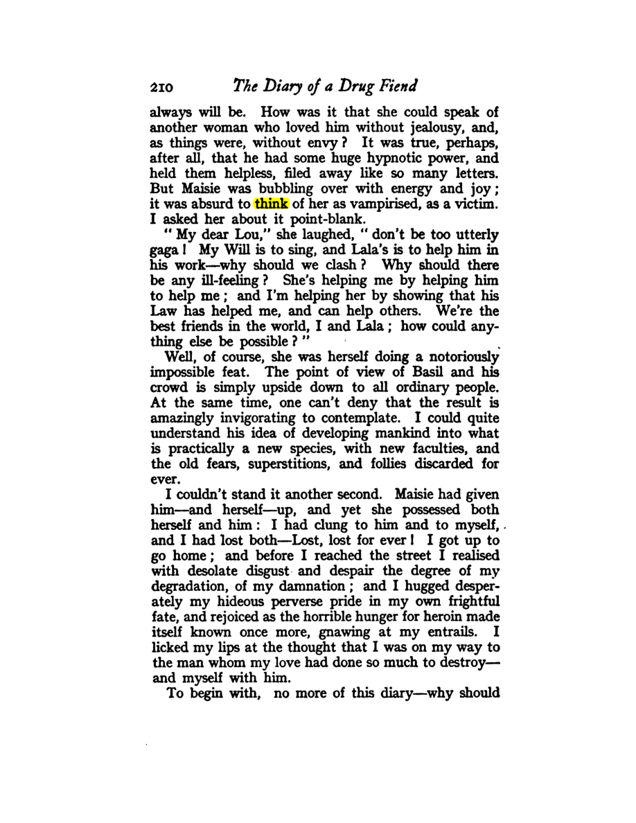 Original scan of Diary of a Drug Fiend, PDF page 224