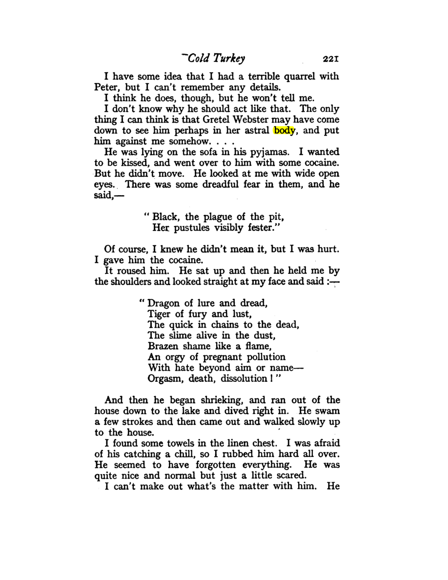 Original scan of Diary of a Drug Fiend, PDF page 235