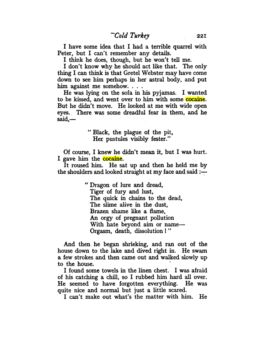 Original scan of Diary of a Drug Fiend, PDF page 235