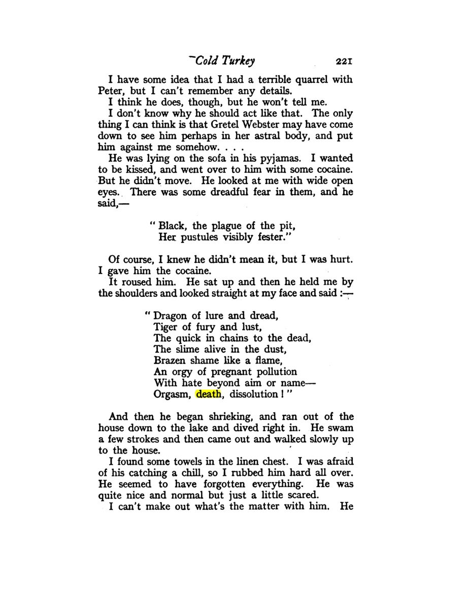 Original scan of Diary of a Drug Fiend, PDF page 235