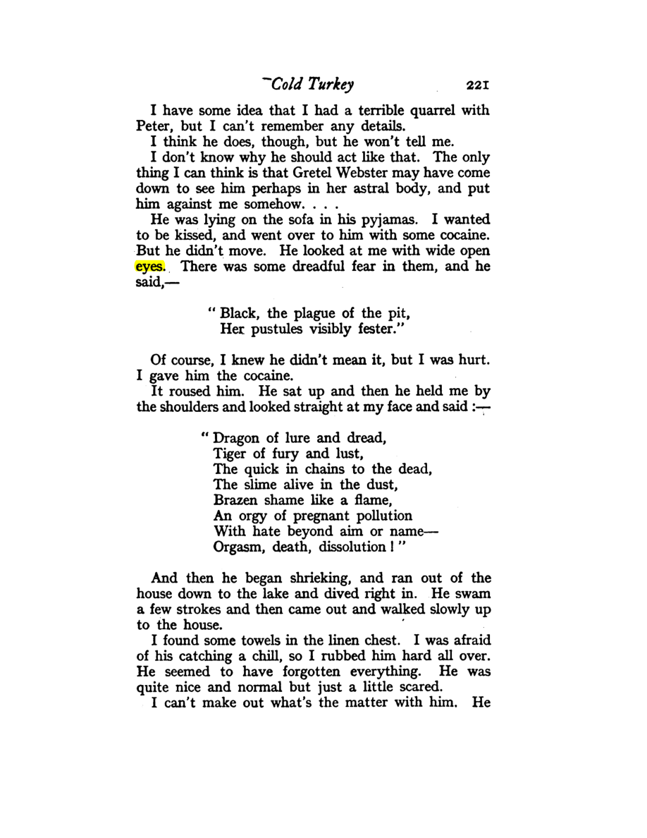 Original scan of Diary of a Drug Fiend, PDF page 235