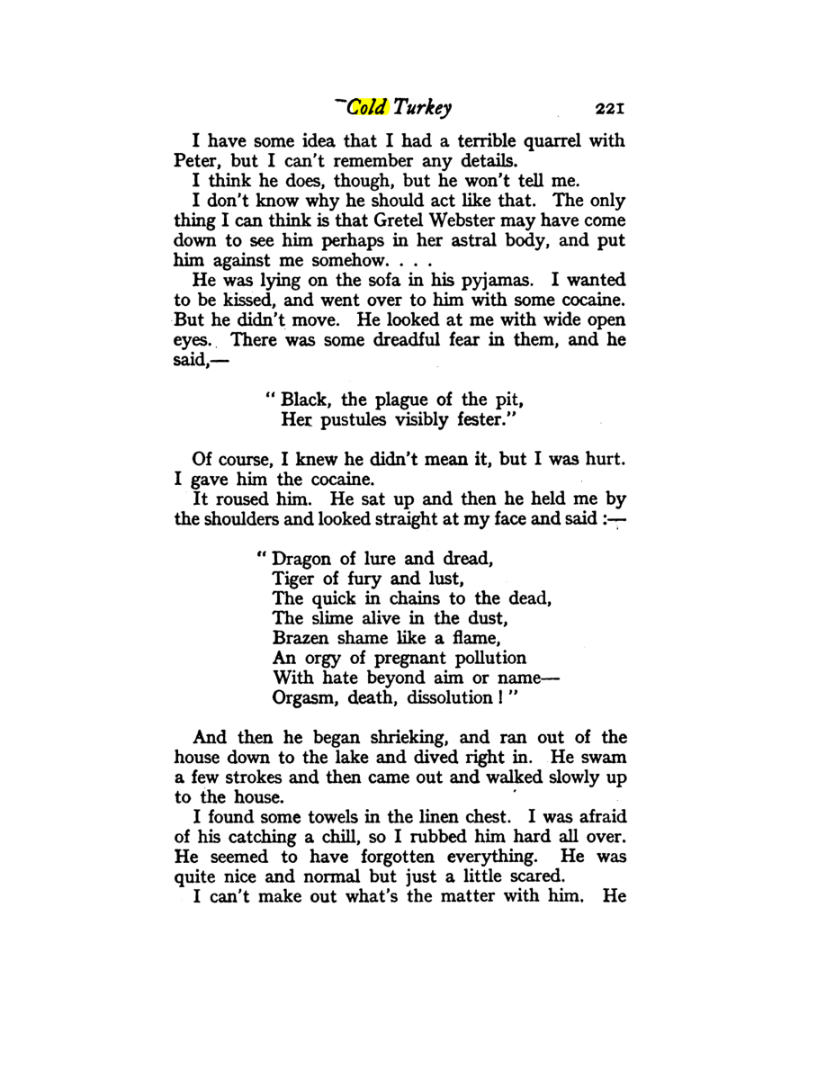 Original scan of Diary of a Drug Fiend, PDF page 235
