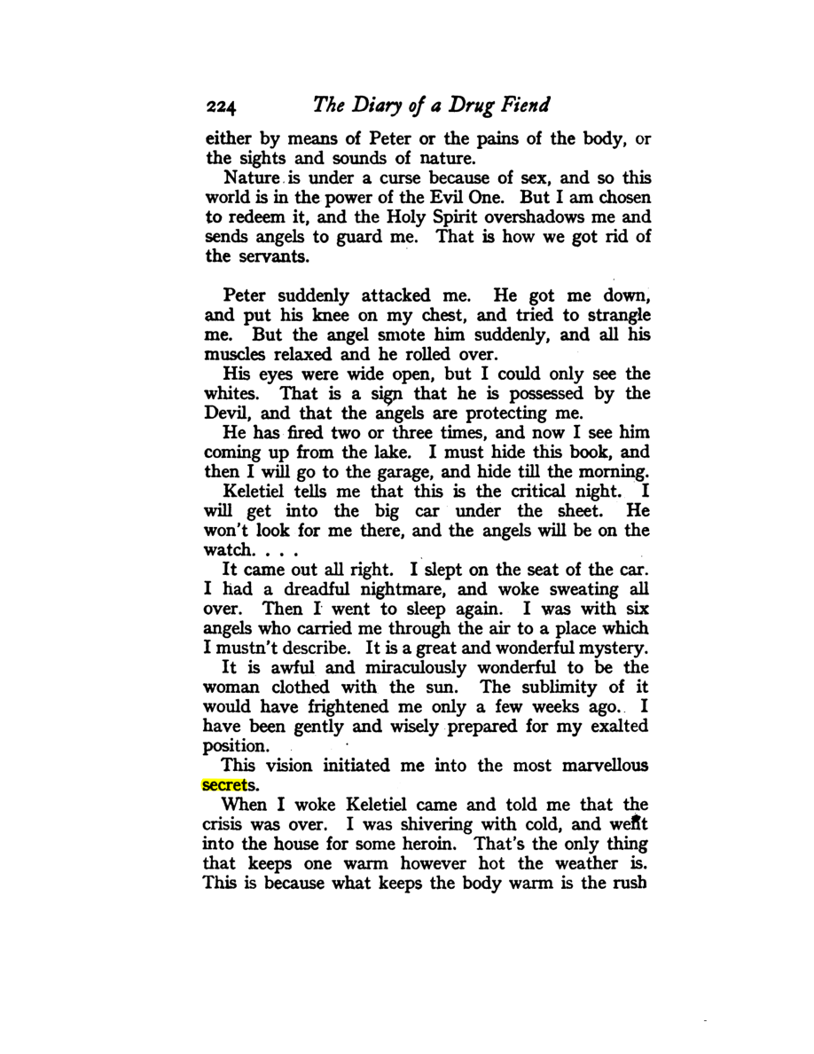 Original scan of Diary of a Drug Fiend, PDF page 238