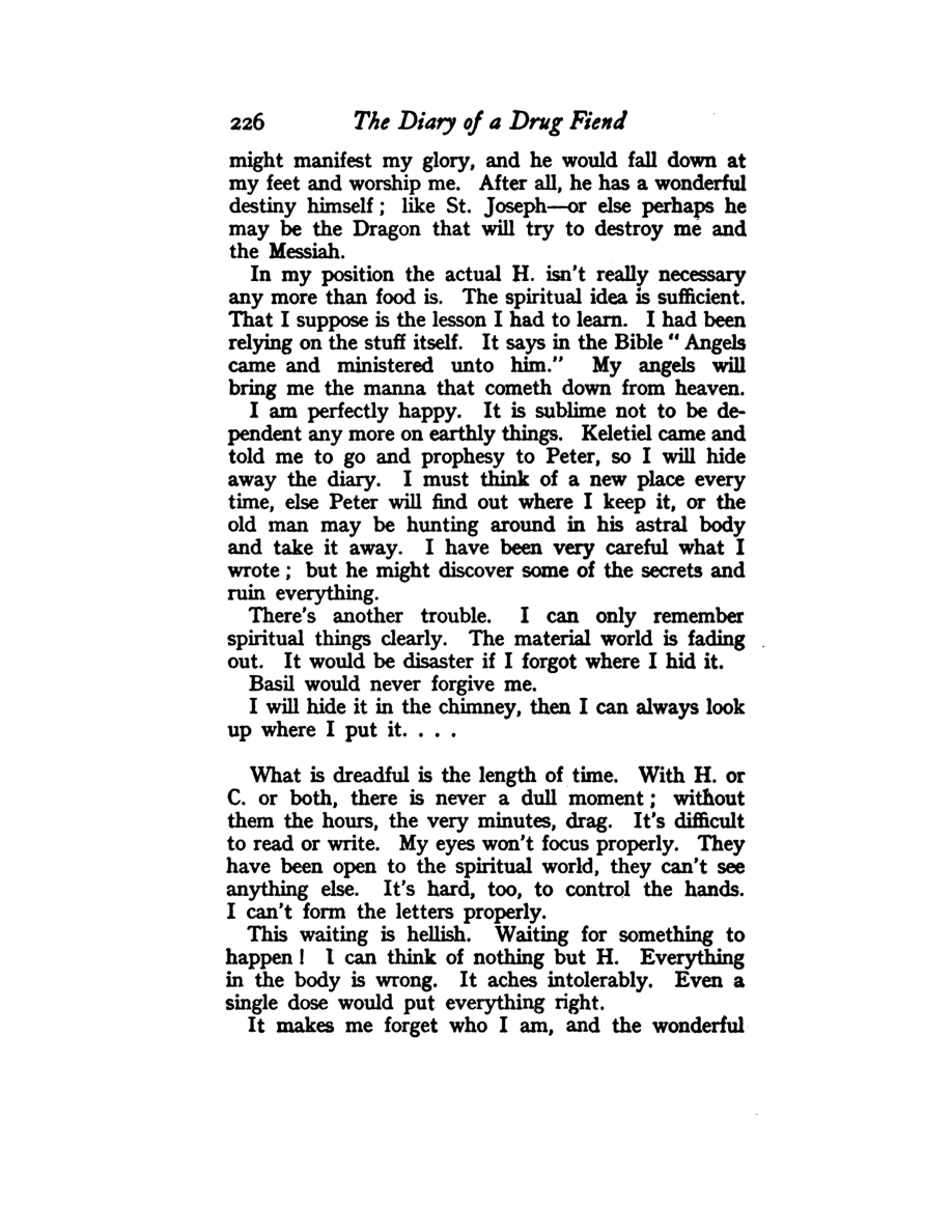 Original scan of Diary of a Drug Fiend, PDF page 240