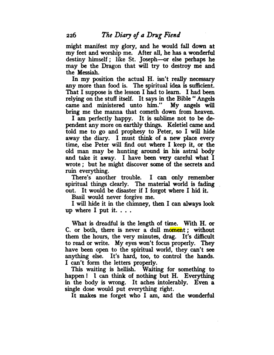 Original scan of Diary of a Drug Fiend, PDF page 240